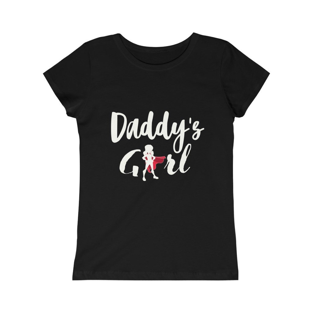 Daddy's Girl Kids Tee - White Text
