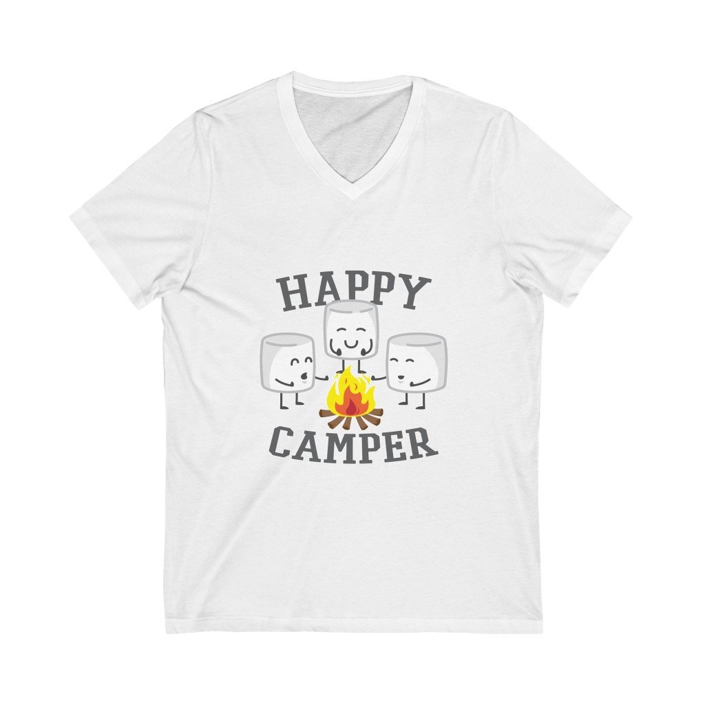 Happy Camper V-Neck Tee