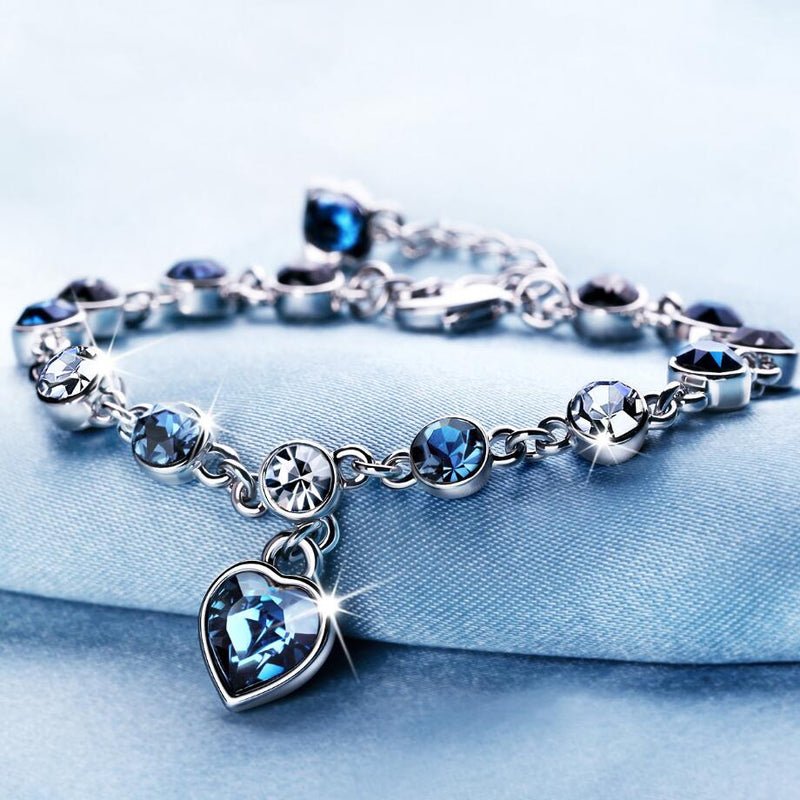 Heart Crystal Bracelets