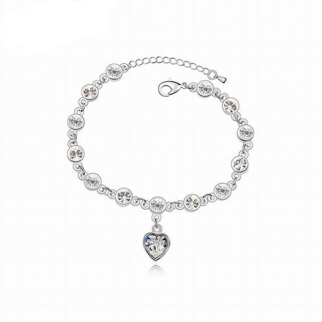 Heart Crystal Bracelets