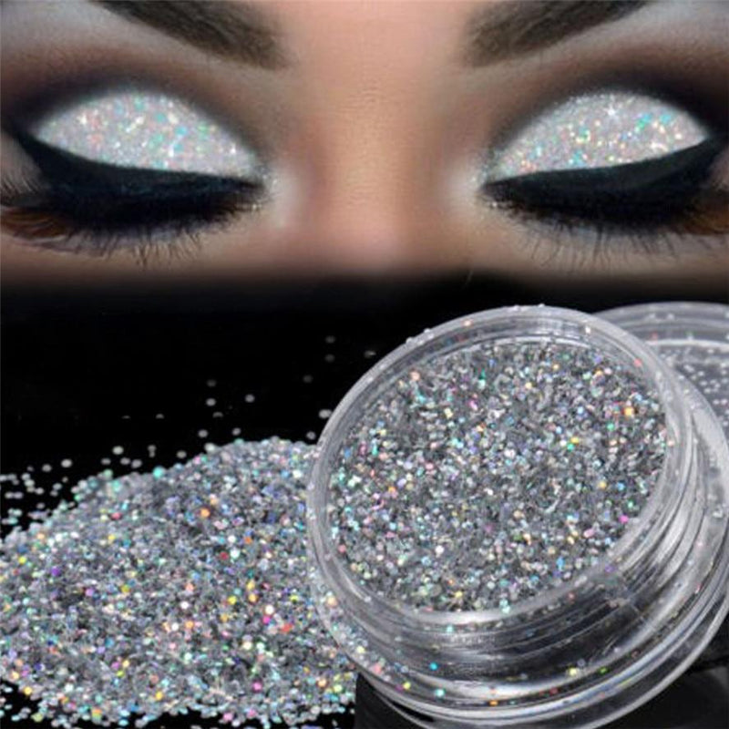 Silver Eye Pigment Makeup Glitter