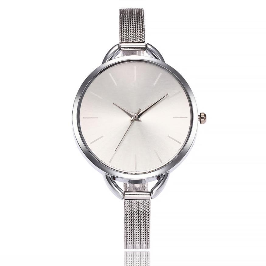 Elegant Ladies Stainless Steel Wrist Watch